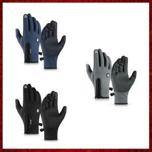 ST807 Motorcykelhandskar Vattentäta uppvärmda Guantes Moto Touch ScreenMotorbike Racing Riding Gloves Winter