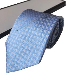 Luxury Designer Men's Letter 100% Tie Silk Necktie black blue Aldult Jacquard Party Wedding Business Woven Fashion Design Hawaii Neck Ties