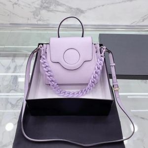 El çantaları Crossbody Bags Kadınlar Lüks Yeni Tasarımcı Klasik Messenger Omuz Cüzdanları LA MEDUSA TOU ORUN DERİ DERİ BAŞLAR METAL ZİNCİR