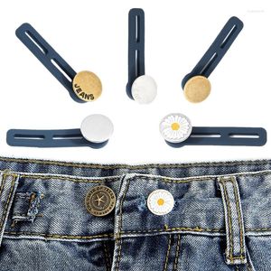 Bälten midjeförlängning spänne nagelfri utvidgade knappbyxor liten förändring avtagbar justering för jeans