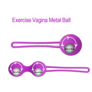 Sexleksak full kropp massager vibrator leksaker för kvinnor säker silikon boll kegel set vagina dra åt träningsmaskin leksak vaginal geisha krympa 3t5g