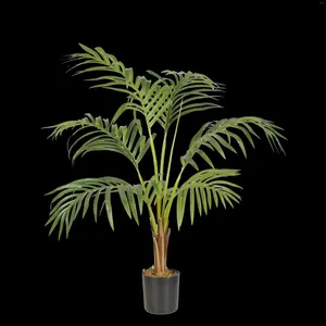 Decorative Flowers Artificial Plants 75cm Height Palm Tree with Pot Potted Trees Indoor Decoration