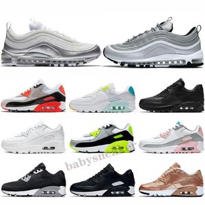 Top Bullet Grey Menta Running Shoes for Men Women Cushion Trainer di alta qualità Black White Queen Big Kids Sneakers171H