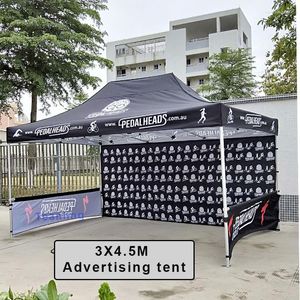 Палатки и укрытия 10 15 футов Продвижение палатка/рекламная палатка/палатка для вечеринок с индивидуальными брендами логотипа Полная печать сканирования