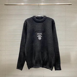 Men's Sweaters Designer Sweater Printing Men Sweaters t shirt Quality Round Long Letter Sleeve Embroidery Top Pullover S-2XL