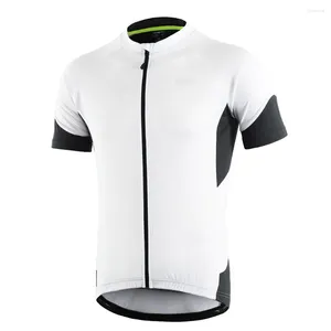 Giacche da corsa Uomo Maglia da ciclismo Mtb Bike Uomo Traspirante Quick Dry Abbigliamento riflettente Camicia da uomo Manica corta ARSUXEO