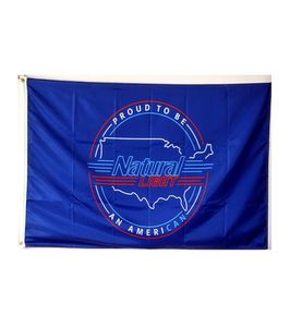 Cayyon Blue Natural Light Patriotic Flag Banner 3x5Feet Man Cave Decor 90 x 150 cm Banner 3x5 ft med hole3764293