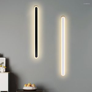 Duvar lambaları Triver 12W lamba Akril LED Işık Kapalı Dekorasyonlu Sconce Sıcak Beyaz/Doğal Beyaz/Soğuk Beyaz