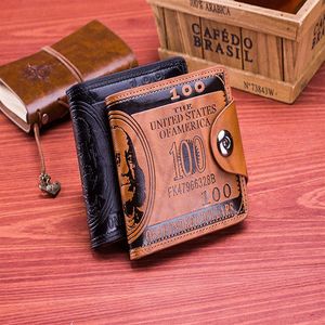 Classical Fashion Design quality Men's synthetic leather Wallet Credit card holders Purse Wallets for Men Shipp261L