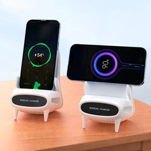 Mobile phone charger Desktop wireless fast charging phone bracket charger on Sale