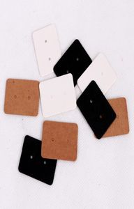 Cartão de papel Kraft grosso 500pcslot 25x35cm Ear Studs Card Jóias Pacotes de embalagens Cartões de brinco de breol Tags7801503