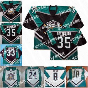 College Hockey Wears 96 Charlie Conway Cincinnati movie Mighty Ducks jersey Holmqvist Iilya Bryzgalov Tony Tuzzolino Zenon KONOPKA MASON Jamie RAM STEVENSON