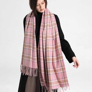 Шарфы шляпа Glove Set Scarf Winter Plaid Wool Кашемир, сделанный в Шотландии