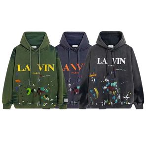 2023 Herrkvinnor Designer Hooded Sweatshirts Gall Depts Ery Fashion Man Hoodies Casual High Street Hip Hop Cotton Streetwear T-Shirt Topps Clothes Clothes