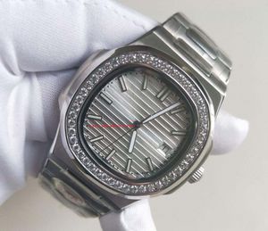Super wersja klasyczna 6 Style Men zegarek 40 mm diamentowy ramka 2813 Ruch Auto Data Sapphire Luminous Rafined Steel Mechanical Watches zegarki na rękę