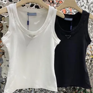 Womens T Shirts Sleeveless Woman designer Vests Summer Tanks Camis Tees Vest Short Shirt Ice Silk Tops