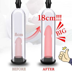 Enhancement Manual Penis Enlarger Pump Extender Sex Toys for Male Masturbator Sucking Machin Tool Vacuum penis