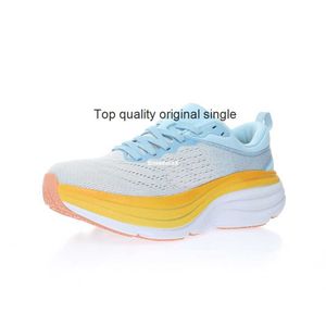 Hoka One Bondi 8 Running Shoes For Men Summer Song Blue Country Air Sports Shoe Women Sneakers Mens Trainers Womens Athletic Man Sport Woman