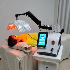 PDT LED Kırmızı Işık Terapi Makinesi Yüzü Cilt Gençleştirme Hydra Yüz Akne Kırışıklık Led Yüz Güzellik Spa LED LEACH FAICAL