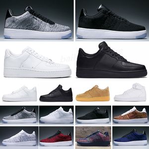 M￤n kvinnor k￶r 1 casual l￶pskor anpassad h￶g svart vit mens tr￤nare en designer sneakers utomhus sportstorlek 36-45 m01