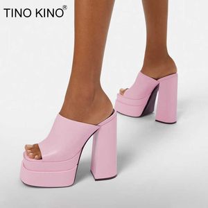 Sandały Sandały Kobiety Silny PU 2022 Summer Zaptos Mujer Sexy Super Heels Lets Letni Pumps Pistmat