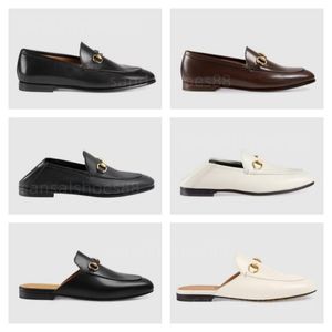 loafers designers women dress shoes jordaan princetown metal chain mule slipper leather loafer mules slippers fashion comfort slip on flats casual shoe