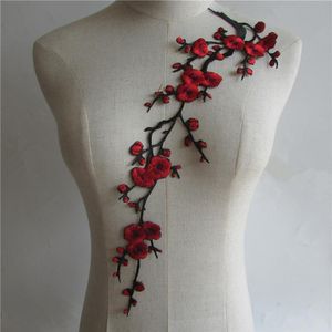 Craft collar flower Venise Sequin Floral Embroidered Applique Trim Decorated Lace Neckline Collar Sewing 10pcs303v