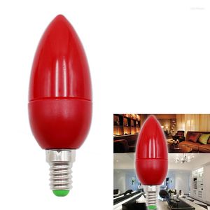 Candle Light Bulbs Red Fortune Lamp God Lights Energy Saving