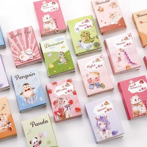 Симпатичная панда в штучной падке Pad Kawaii Cat Sticky Notes Stactyery Sticeker Index опубликовал наклейки на планировщик офисных школьных принадлежностей