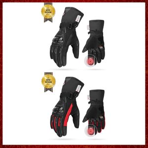 ST880 Big Sale Motorcykel Vinterhandskar Pekskärm Moto Vattentäta handskar Motorcykel Män Cykling Protective Tutelar Glove XL XXL