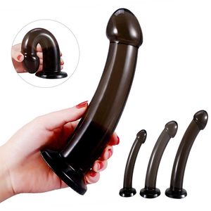 Vibratör Gerçekçi Dildo Seks Oyuncaklar Yetişkin için Penis Varma Kupası Silikon G Spot Kadınlar için Penis Tapası Çöp Çizası