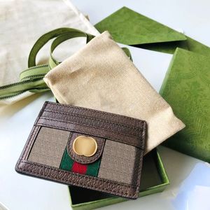 Padrão impresso abelha bolsas porta-cartões chave carteira de couro genuíno homens mulheres pulseiras bolsa de luxo moeda de crédito mini short lona aberta luxos designer caixa de slot para cartão