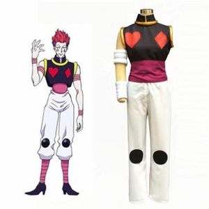 Hunter X Hunter Magician Poker Joker Hisoka Morow Serial Killer Cosplay Costume247r