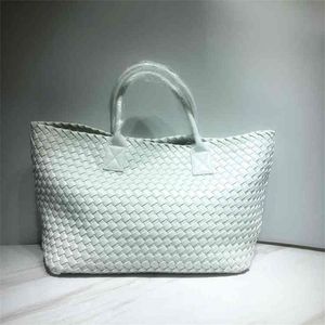 Venetas borsetta Bottegav Woven Women's Winter Star Weven Woven Leisure One Spalla Portable Vegetable Bagq5tu Bagq5tu