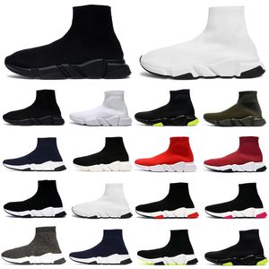 Casual Sock Shoe Herren Damen Runners 1.0 Knit Laufschuhe Sneaker Triple White Black Red Neno Oreo Yellow Graffiti Dark Navy Herren Plateau Trainer Sport Sneakers 36-45