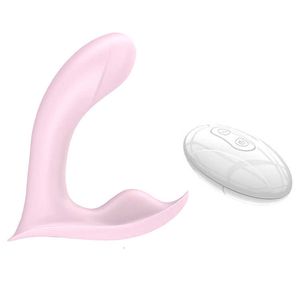Zabawki seksu Masager zabawki wibratorowe dla mężczyzn Wysoka jakość zdalnego sterowania anal tyłkiem wtyczka prostaty prostata wibrująca Kobieta masturbacja r057 G6SZ