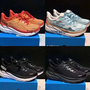 2022 Hoka One Clifton 8 Kvinnor Män som kör SHO Lokala stövlar Online Store Training Sneakers Dropshipping Accepterad livsstilschockabsorption