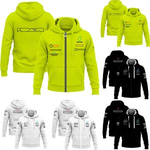 2023 New F1 Hoodie Formula 1 Team Hooded Sweatshirt Racing Driver Sport Oversized Hoodies Spring Fall Mens Fashion Zip Up Hoodie