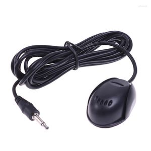 Microphones Mini 3.5mm Wired Paste Type External Microphone Car Audio Mic For Laptop DVD Radio Stereo Player Meeting Speaker