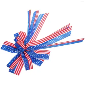 Dog Apparel Patriotic Bow Ornament Wreaths Bows Porch Sign Home Decoration For Independence Day