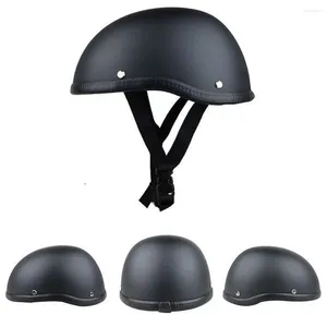 Capacetes de motocicleta Capacete de capacete de melão Capacete de capacete de capacete de capacete de veículo elétrico de veículo elétrico Capacete retro Capacete de capacete-som-verão