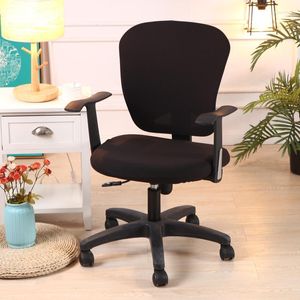 Chair Covers Office Computer Spandex Stretch Children's Study Elastic Slipcovers Armrest Seat Rolling Wheel
