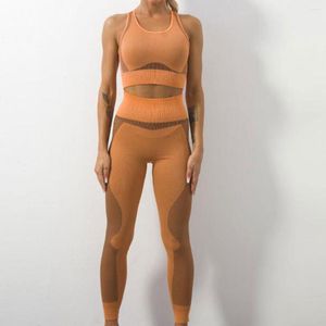Активные сета жены сексуальные байкерские шорты 2 куски скульптировать брюки для йоги с высокой талией ягодицы кросс -жилетка ударная фитнес -одежда