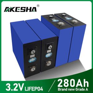 Şarj Edilebilir 3.2V 280AH Lifepo4 Pil DIY 12V 24V 36V 48V PACK Lityum Demir Fosfat Güneş Pili EV Forklift Yeni Golf Sepeti