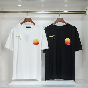 Erkek Tasarımcı T Gömlek Marka Giyim Erkek Kadın Lüks L Marka Kısa Kollu Hip Hop Tarzı Bests Kalite Pamuk T-Shirt AB Boyutu S-2XL