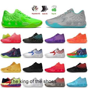 MB.01 Men Basketball Shoes Designer Mens Women LaMelo Ball MB.01 Buzz City Queen BE You 1 Rick And Morty Galaxy Iridescent Dreams Sneakers