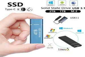 Zewnętrzne dyski twarde SSD M2 Dysk przenośny HD EXTO 1TB 2TB 4TB USB30 Storage Disco Duro Estado Solido6760236
