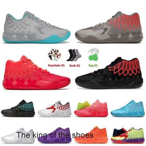 High Quality 2022 OG LaMelo Ball Mens Basketball Shoes Sneakers Rock Ridge Red Black Blast Buzz Queen City Galaxy Men MB.01 Sports Shoe