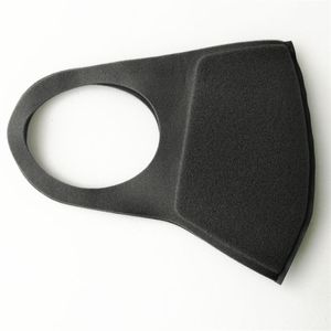 Partihandel varm mask svart dubbel lager med ventilvatten tv￤ttbar andningsbar dammt￤t svampmaskfilter