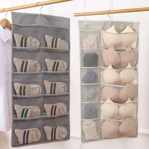 Storage Boxes Socks Bra Receives Hanging Bags Multi-layer Multi-functional Underwear Finishing Home Organizer Closet